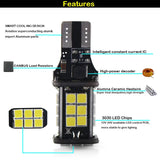 921 T15 LED Bulbs Can-Bus Error Free Reverse Lights Car Interior Accessory iJDM