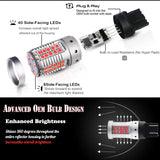 LED Error‑Free Red Tail Light for Universal Cars LED Ambient Light iJDM