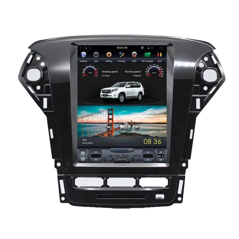 Tesla Style GPS Head Unit for Ford Mondeo 2011-2013 Android Head Unit Bosstar 10.4'' 128G 4 g