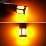 LED Turn Signal Bulb COB Amber for Universal Vehicles Car Interior Accessory iJDM