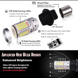 LED Ambient Light Dual-Color CANbus Bulbs for Backup Lights LED Ambient Light iJDM