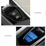 Aluminum P Button Trim for Volvo XC90 S90 Car Interior Accessory LINGLUYANG