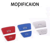 Aluminum P Button Trim for Volvo XC90 S90 Car Interior Accessory LINGLUYANG