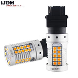 No Hyper Flash LED Turn Signal Bulbs 3156 Universal Car Interior Accessory iJDM WHITE