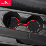 Smabee Anti-Slip Gate Slot Cup Mat for VW Polo Car Interior Accessory, Gate Slot Cup Mat Smabee