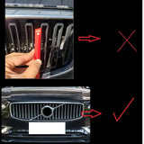Interior Trim Mesh Strip for Volvo S90 V90 2017-2020 Car Interior Accessory LINGLUYANG