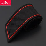 smabee Gate slot pad For TOYOTA VOXY NOAH 80 85 A series of 2015-2017 Interior Door Pad/Cup Dust mats Non-slip 19PCS red whit