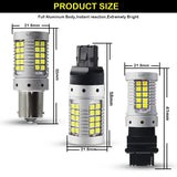 LED Light 1156/3156/7440 Bulbs Error-Free for Universal 12V LED Ambient Light iJDM