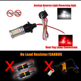 Red/White Switchback LED for Ford Mustang 2015-2016