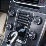 Aluminum Alloy AC Knobs for Volvo S60 2012-2016 Car Interior Accessory LINGLUYANG