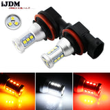 H11 H8 H9 LED Fog Light Bulbs High Power Universal Car Interior Accessory iJDM Red H8 H9 H11 H16(JP)
