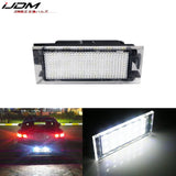 OEM-Fit 3W LED License Plate Light for Renault Clio Megane Car Interior Accessory iJDM WHITE