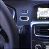 Keyhole Cover Stainless Steel for Volvo S60 V60 Car Interior Accessory LINGLUYANG