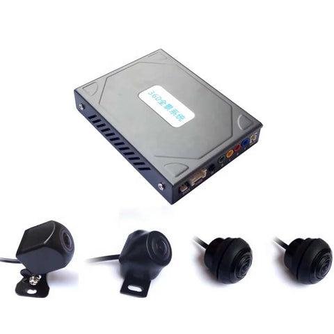 3D 360 Bird Eye View Parking Camera System Universal Fit Parking Camera OEM Black 360° Bird View 2 K