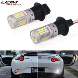 Dual Color White Red T20 LED Bulbs for Mazda MX-5 2016-Up Car Interior Accessory iJDM Dual-Color
