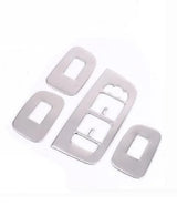 Lifter Button Sticker for Volvo V60 XC60 S60 Car Interior Accessory LINGLUYANG for s60 2020-2022 Stainless steel