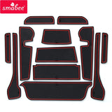 Anti-Slip Gate Slot Pad For TOYOTA PASSO MODA Japan Accessories 3D Rubber Car Sticker Door Groove Mat Cup Holder Non-Slip Mat