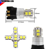 10-SMD PWY24W Canbus LED Bulbs BMW VW Audi DRL LED Ambient Light iJDM