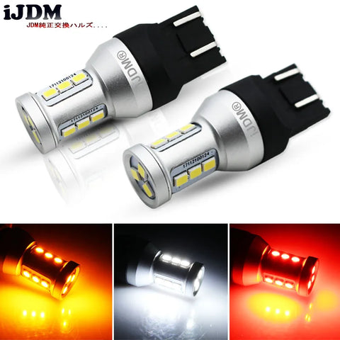 Canbus LED Bulbs 1200Lm Universal Car Interior Accessory iJDM WHITE 3156