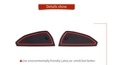 Smabee Anti-Slip Gate Slot Mat for Dodge Challenger Car Accessories Rubber Coaster Cup Holders