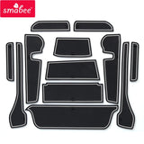 Anti-Slip Gate Slot Pad For TOYOTA PASSO MODA Japan Accessories 3D Rubber Car Sticker Door Groove Mat Cup Holder Non-Slip Mat