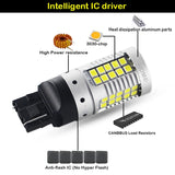 LED Light 1156/3156/7440 Bulbs Error-Free for Universal 12V LED Ambient Light iJDM