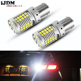 LED Light 1156/3156/7440 Bulbs Error-Free for Universal 12V LED Ambient Light iJDM WHITE 1156 P21W