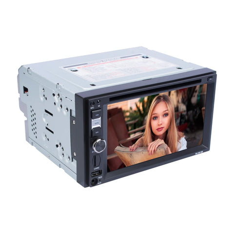 2 Din Universal Car DVD Player with GPS Bluetooth and Rear View Android Head Unit Bosstar 6.5" 1g 16g