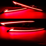 LED Rear Bumper Reflector Light for Ford Fusion 2014-2016 LED Ambient Light iJDM