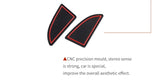 Smabee Anti-Slip Gate Slot Mat for Dodge Challenger Car Accessories Rubber Coaster Cup Holders