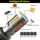 No Hyper Flash LED Turn Signal Bulbs 3156 Universal Car Interior Accessory iJDM
