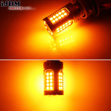 No Hyper Flash P21W LED Turn Signal Bulbs Universal LED Ambient Light iJDM