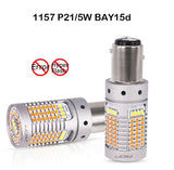 LED Ambient Light Switchback Dual-Color Bulb for Universal Vehicles