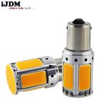LED Turn Signal Bulb COB Amber for Universal Vehicles Car Interior Accessory iJDM