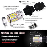 Red/White Switchback LED for Ford Mustang 2015-2016 LED Ambient Light iJDM