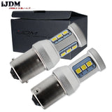 1156 LED Brake Reverse Light Bulbs for Universal Fit Car Interior Accessory iJDM