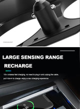 15W Wireless Charger for BMW X5 G05 X6 G06 2019 Car Interior Accessory LINGLUYANG