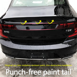 ABS Rear Spoiler Wing Styling for Volvo S90 2016-25 Car Interior Accessory LINGLUYANG