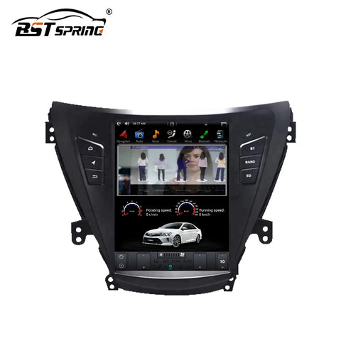 Tesla Style 10.4 Inch Android Head Unit Hyundai Elantra Android Head Unit Bosstar 10.4'' 128G 4 g