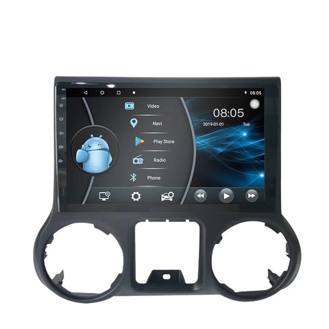 10" Android GPS Head Unit for Jeep Wrangler 2010-16 Android Head Unit Bosstar 10" Left hand drive 4core 2+32gb