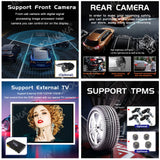 24.6-Inch Dual Screen Android Head Unit for Porsche Macan