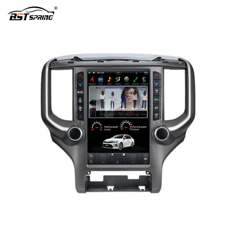 Vertical Screen Android Head Unit for Dodge Ram 2019 Android Head Unit Bosstar 9.7" 128G 6g
