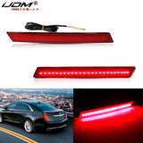 LED Bumper Reflector Light Red for Cadillac XTS 2013-2017 LED Ambient Light iJDM