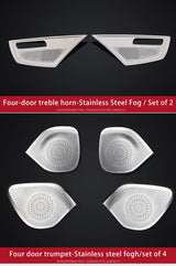 Stainless Door Horn Trim for Volvo XC90 2015-2025