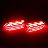 3D LED Bumper Reflector Lights for Toyota Camry 18+ LED Ambient Light iJDM