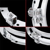 7 Inch Led Headlight Motorcycle For Harley Davidson Sportster Led Front Head Light 7 Inch for Lada Niva 4x4 Offroad UAZ 12V 24V
