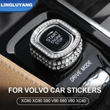 Crystal Diamond Interior Trim Kit for Volvo Models Car Interior Accessory LINGLUYANG