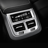 Stainless Steel Air Outlet Trim for Volvo XC60 2018 Car Interior Accessory LINGLUYANG
