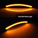 Smoked Lens LED Side Marker Lights for Corvette C7