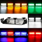 16 LED Windshield Strobe Beacon Light for Auto Safety LED Ambient Light OEM